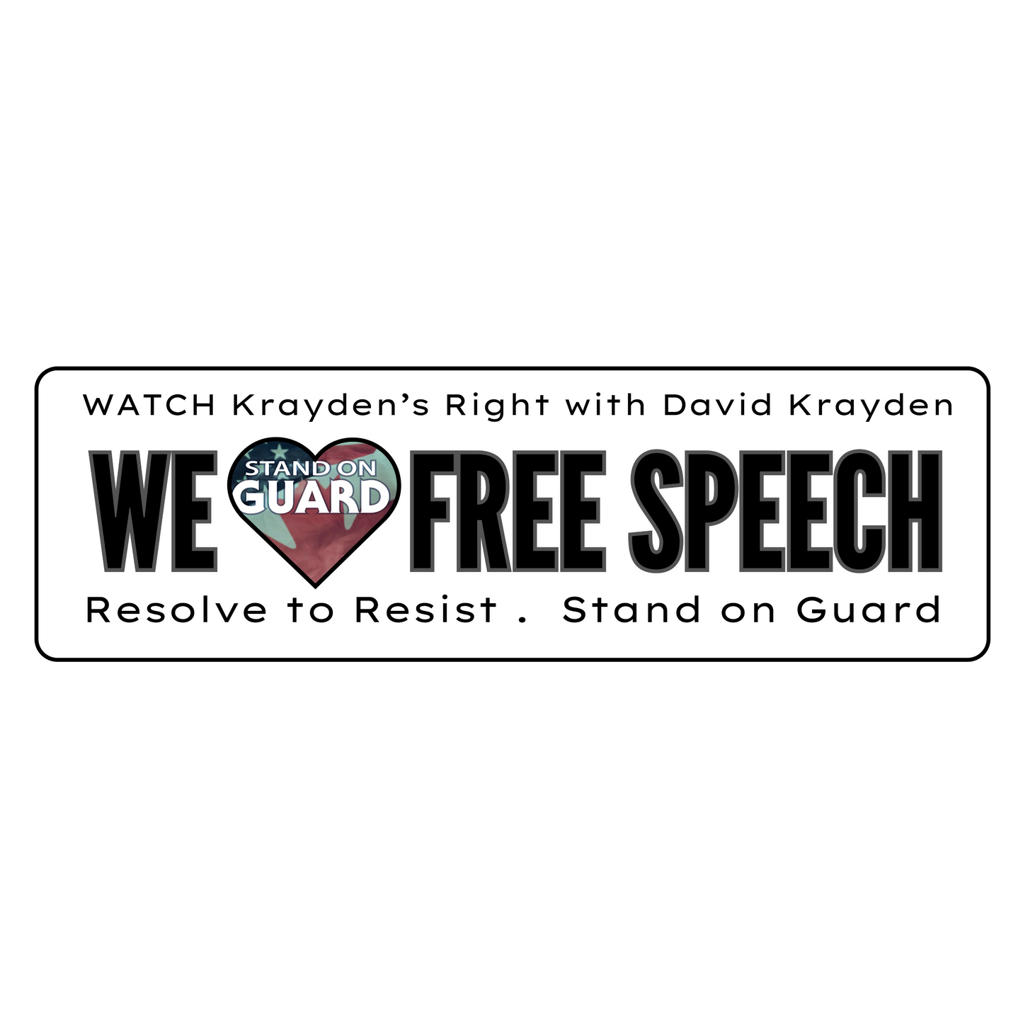 10-Trigger Stickers -- Champagne Like Vinegar (Stand on Guard & KR Branding)