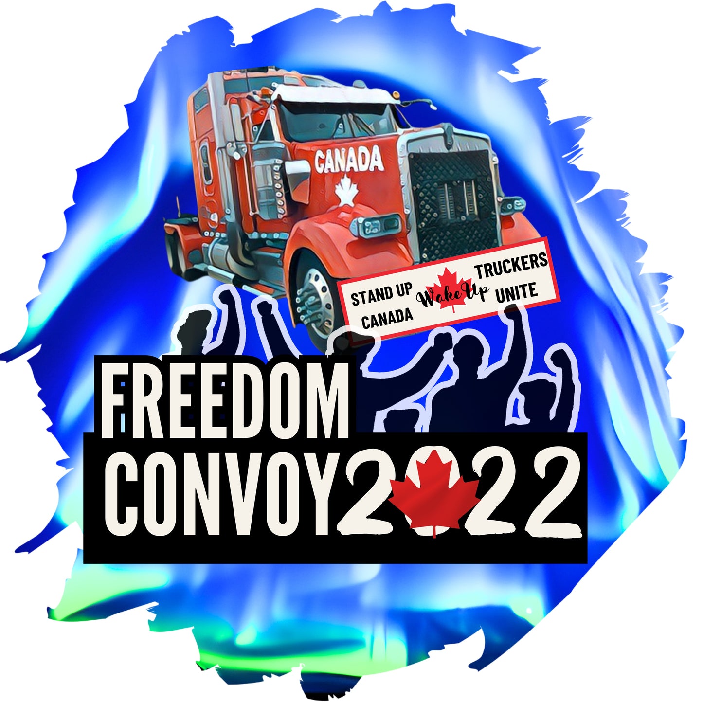 Black Unisex Hoodie (Freedom Convoy Commemorative)
