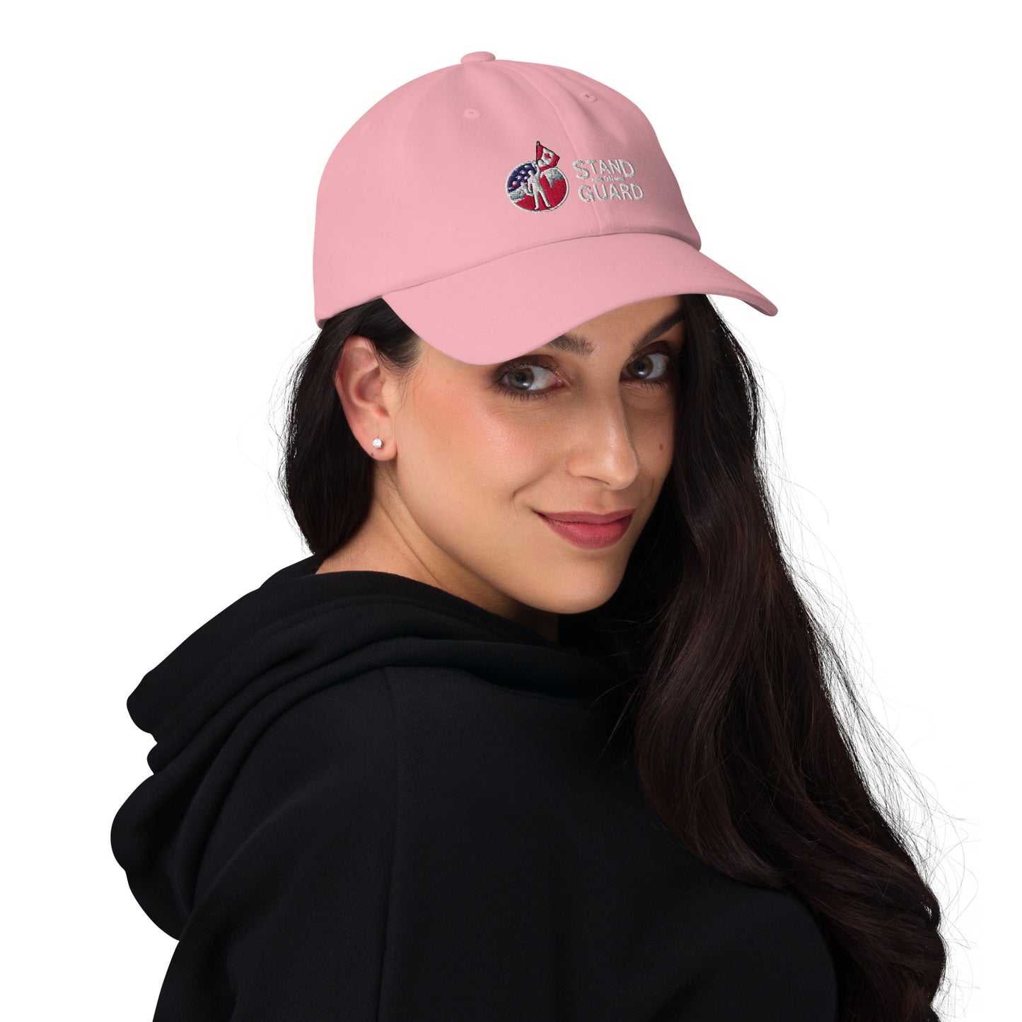 SOG - Stand on Guard Hat (3 Choices Black, Light Blue, Pink Ball Cap)