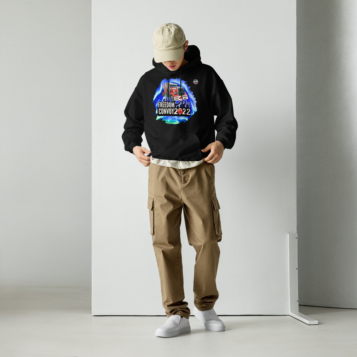 Black Unisex Hoodie (Freedom Convoy Commemorative)
