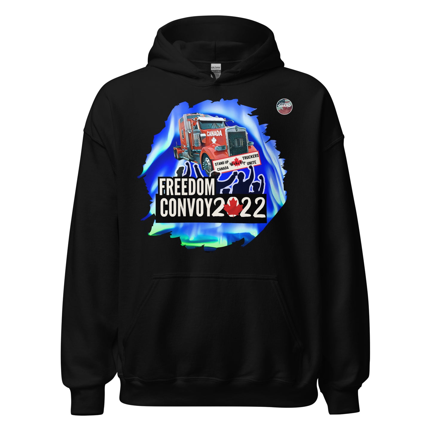 Black Unisex Hoodie (Freedom Convoy Commemorative)