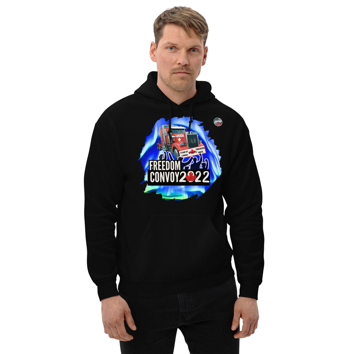 Black Unisex Hoodie (Freedom Convoy Commemorative)