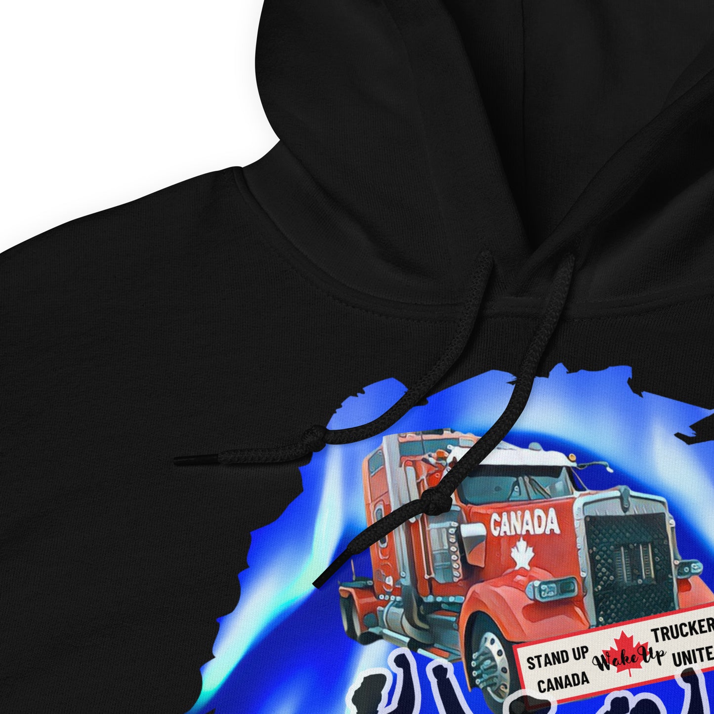 Black Unisex Hoodie (Freedom Convoy Commemorative)