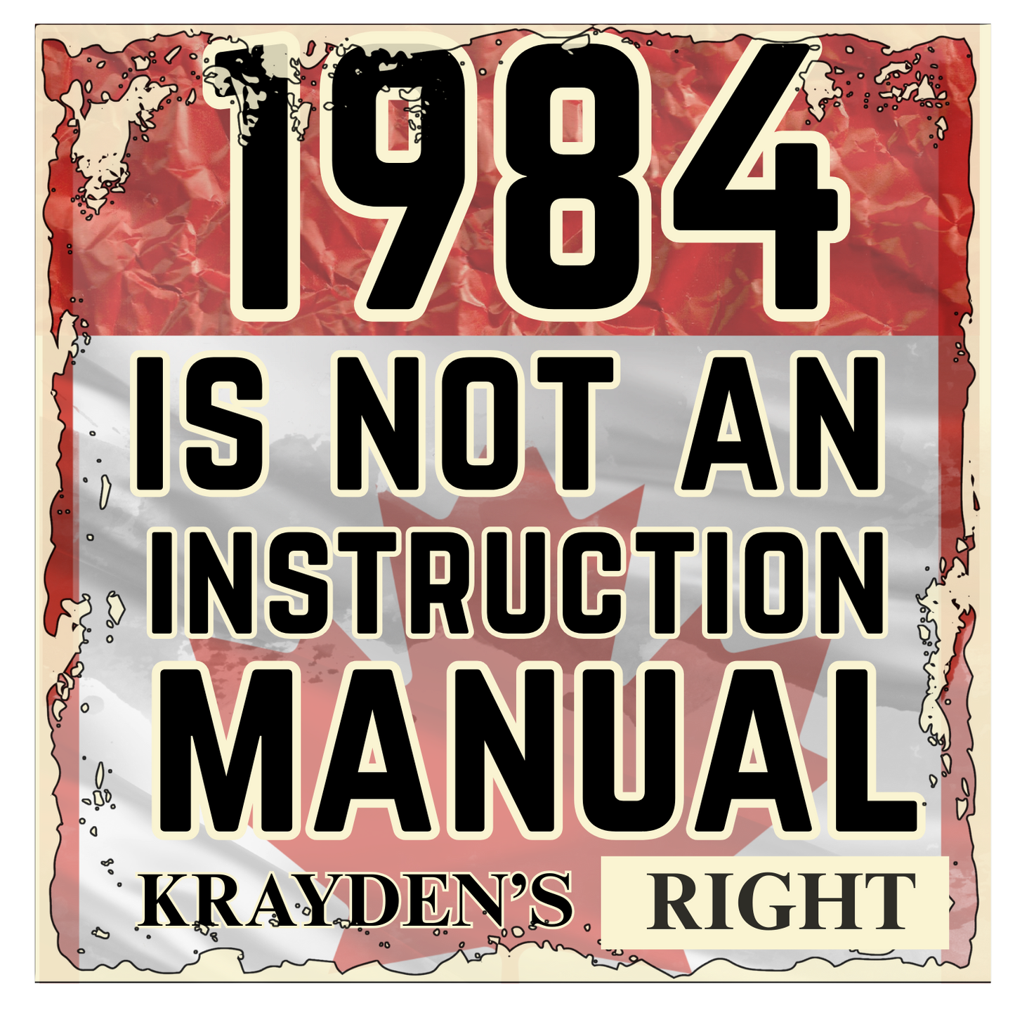 23. Trigger Stickers -- Make Orwell Fiction Again