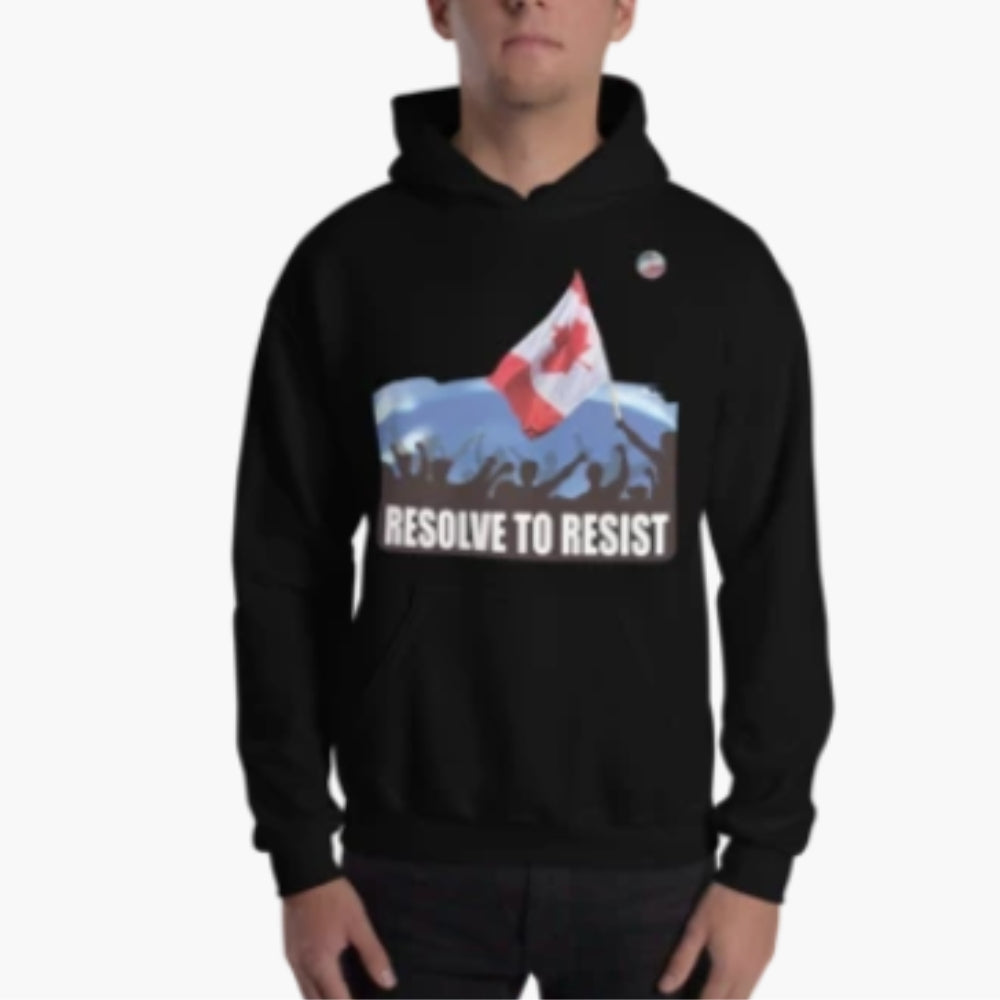 Black Unisex Hoodie (Resolve to Resist)