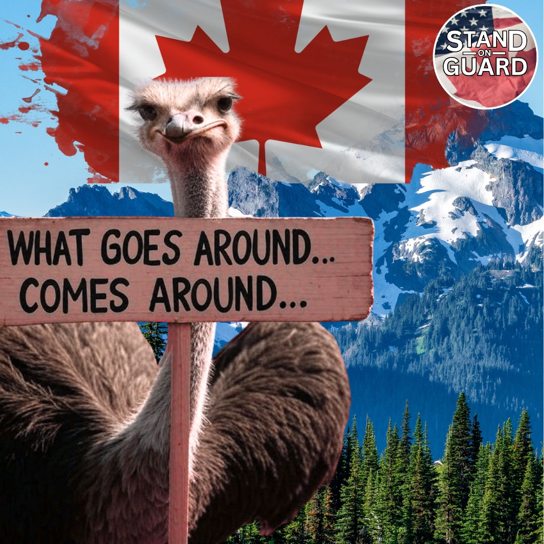 15. Trigger Stickers --Justice for Universal Ostriches Tribute Sticker Page (Stand on Guard)