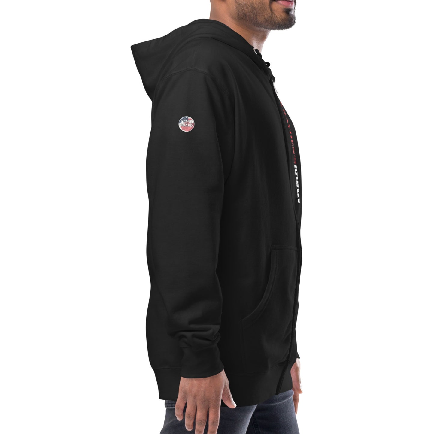 NEW! Zip Up Hoodie: Krayden's Right (black)