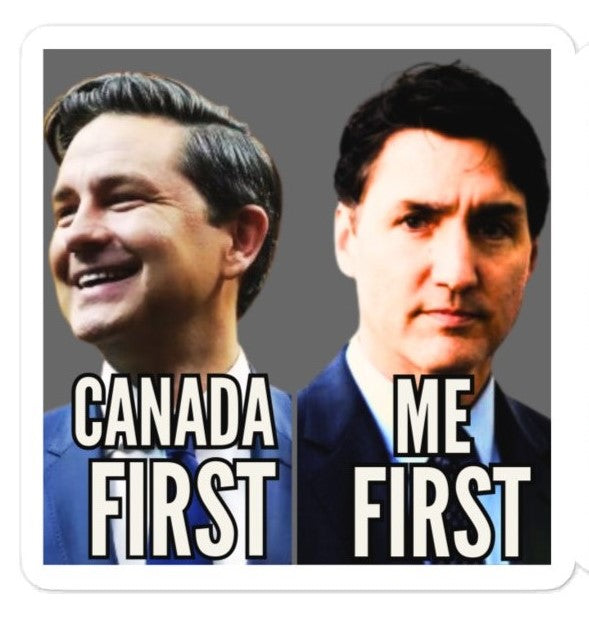 Trudeau Stickers 4. Trigger Stickers -- Trudeau 2 (Stand on Guard)