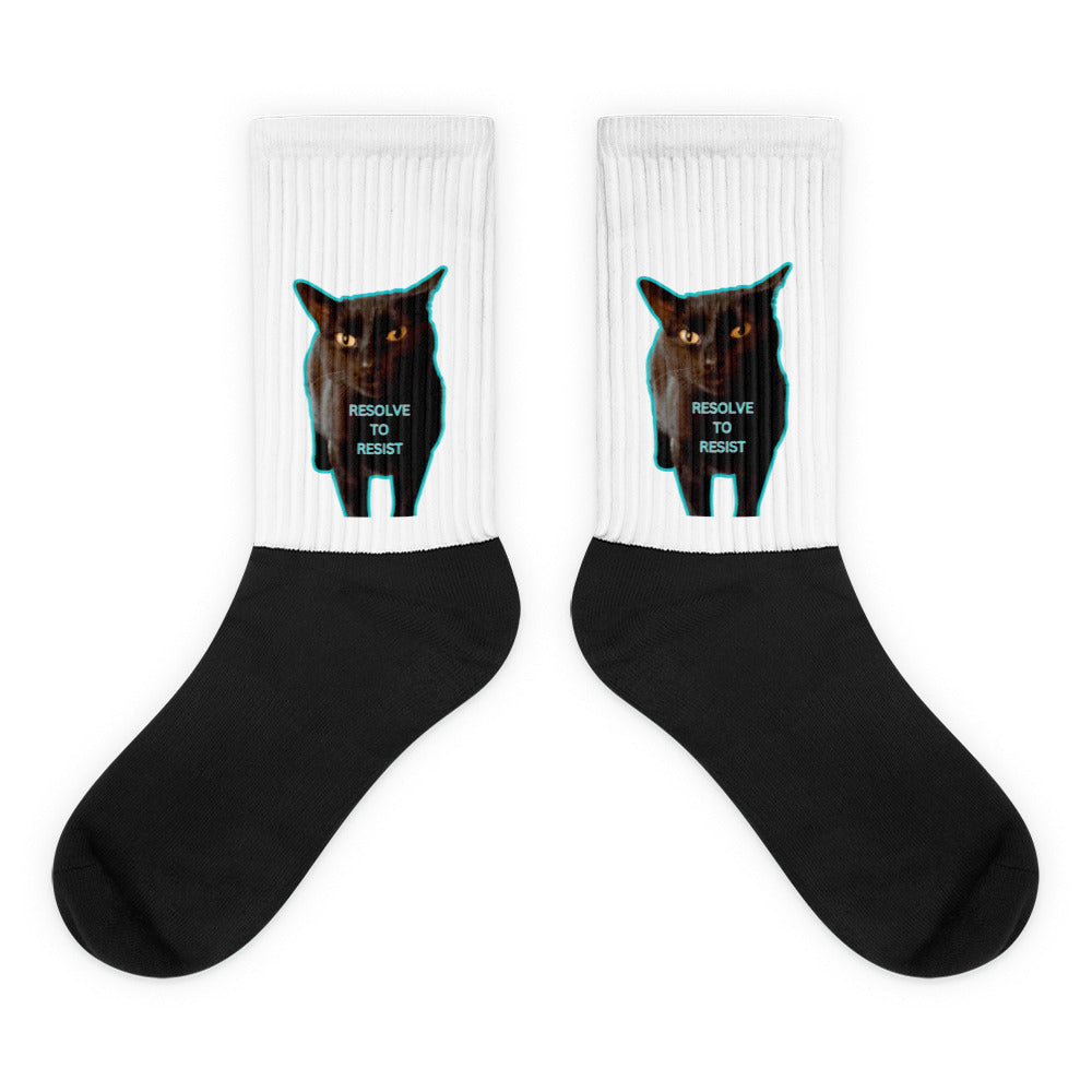 Socks Resolve to Resist