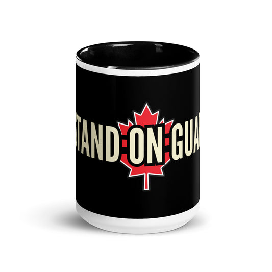 SOG - Stand on Guard Wrap Mug with Black Color Inside (15oz)