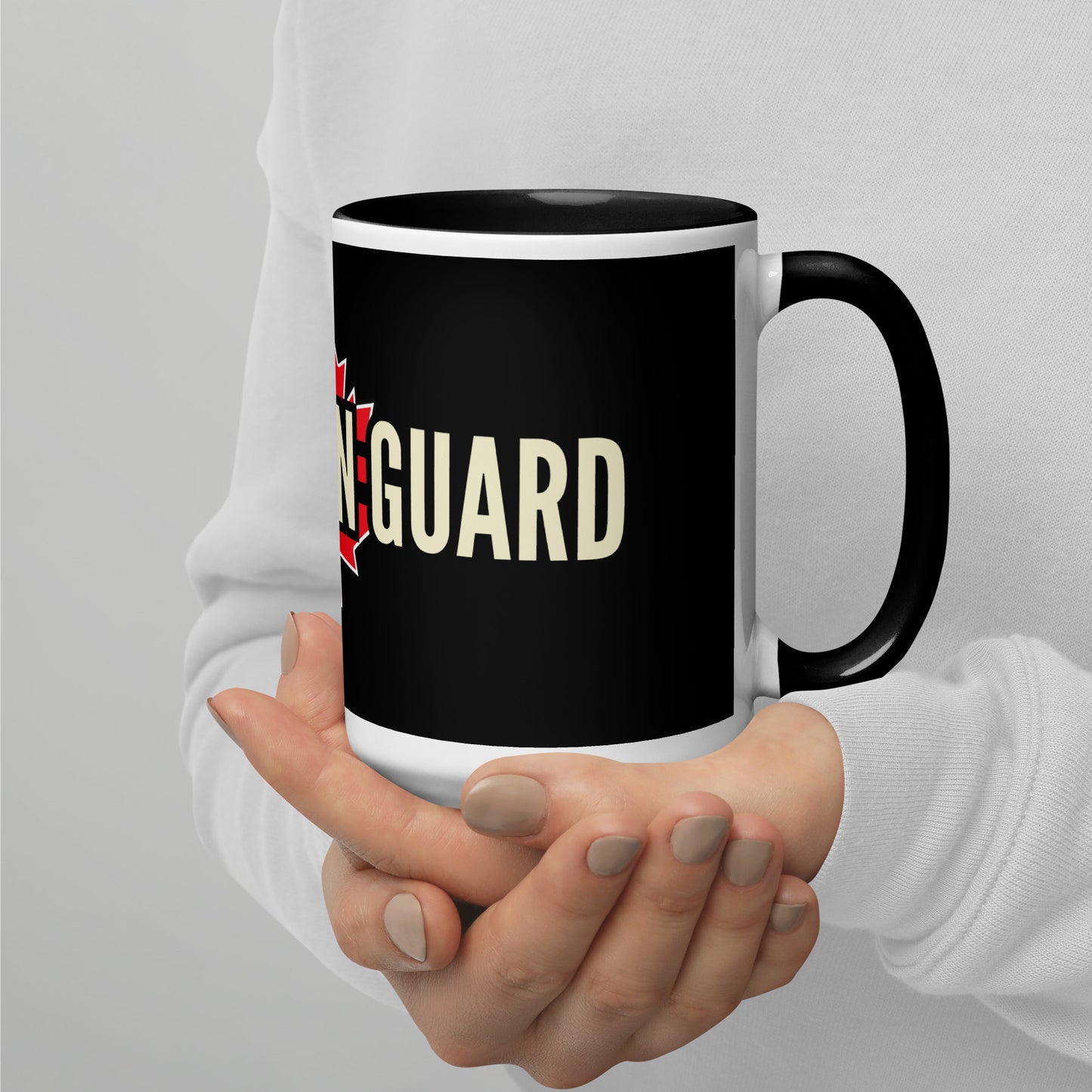 SOG - Stand on Guard Wrap Mug with Black Color Inside (15oz)